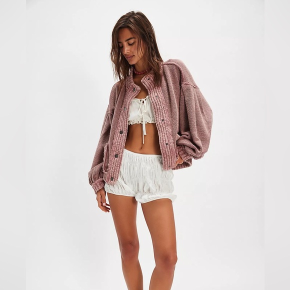 We The Free Cute In This Cardi Mauve - Picture 3 of 7